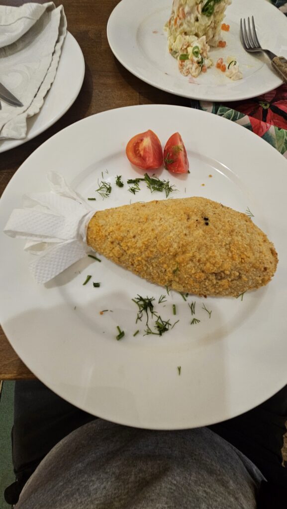 Back in USSR Restaurant Tiraspol, Transnistria Chicken Kiev