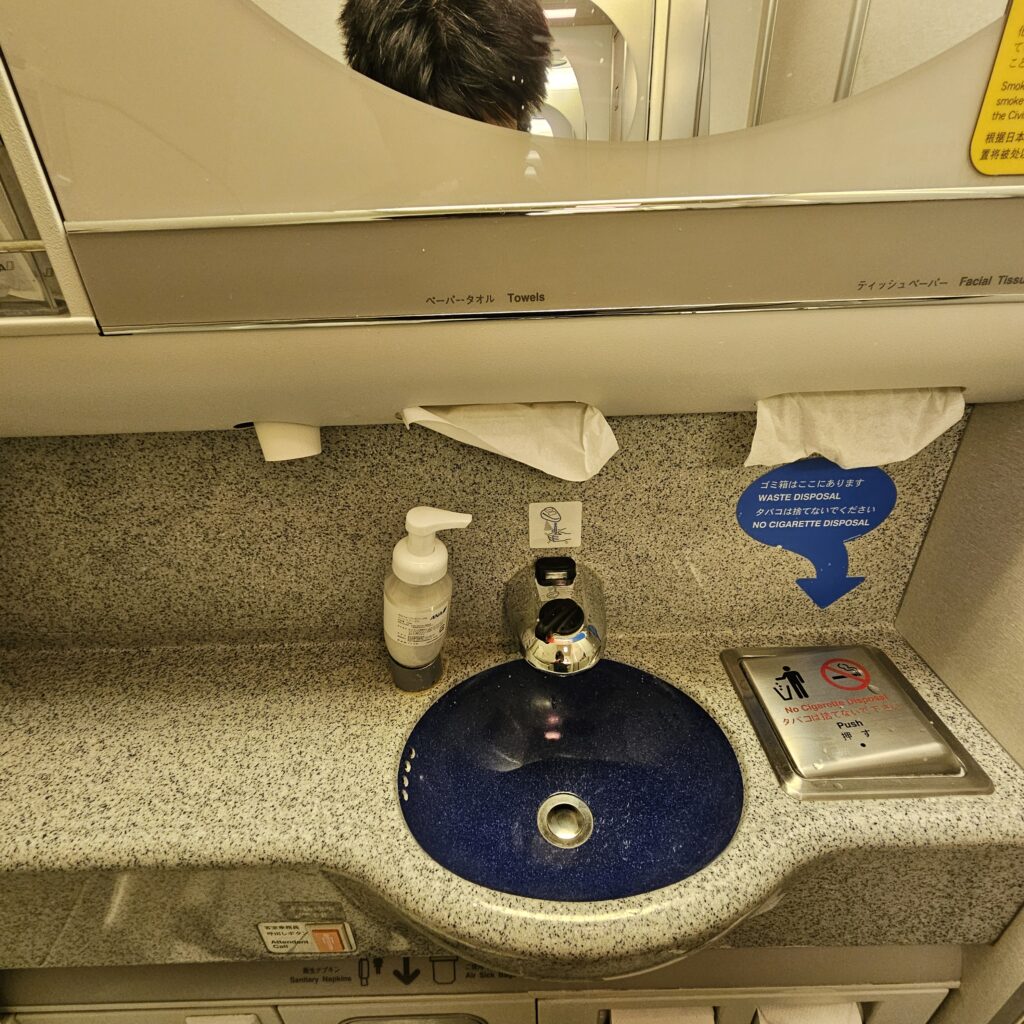 ANA Old Business Class Boeing 777 Lavatory Sink
